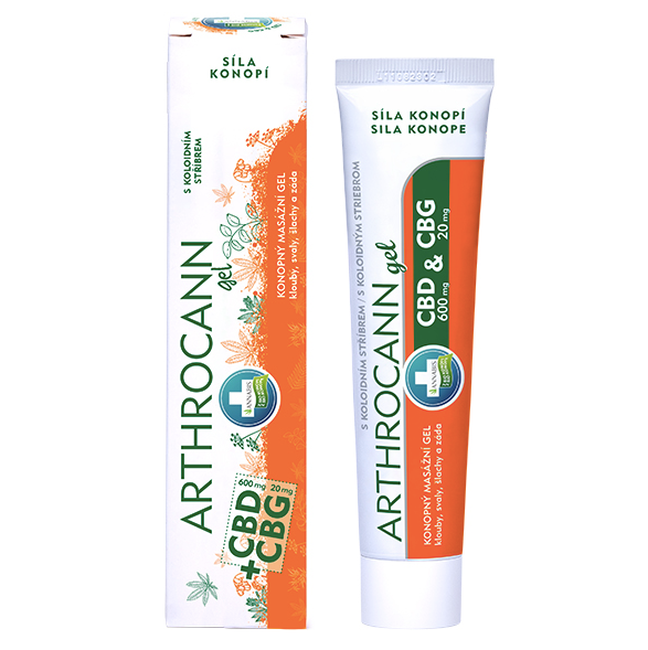 ARTHROCANN warming Massage Gel with CBD and CBG - 75ml by Annabis