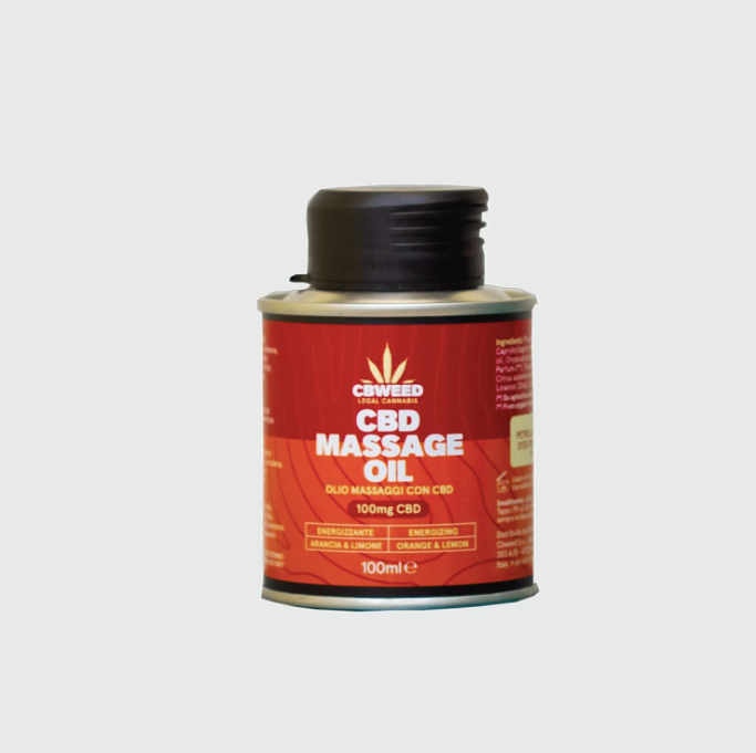 Óleo de Massagem CBD Energizante 100ml