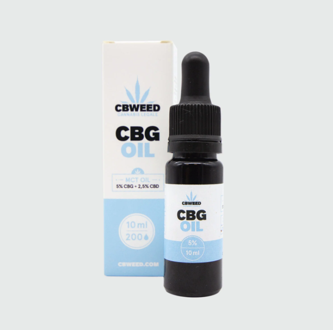 Óleo de CBG 5% + CBD 2,5%