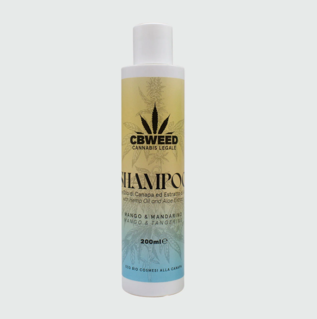 Hemp shampoo - Mango & Tangerine 200ml